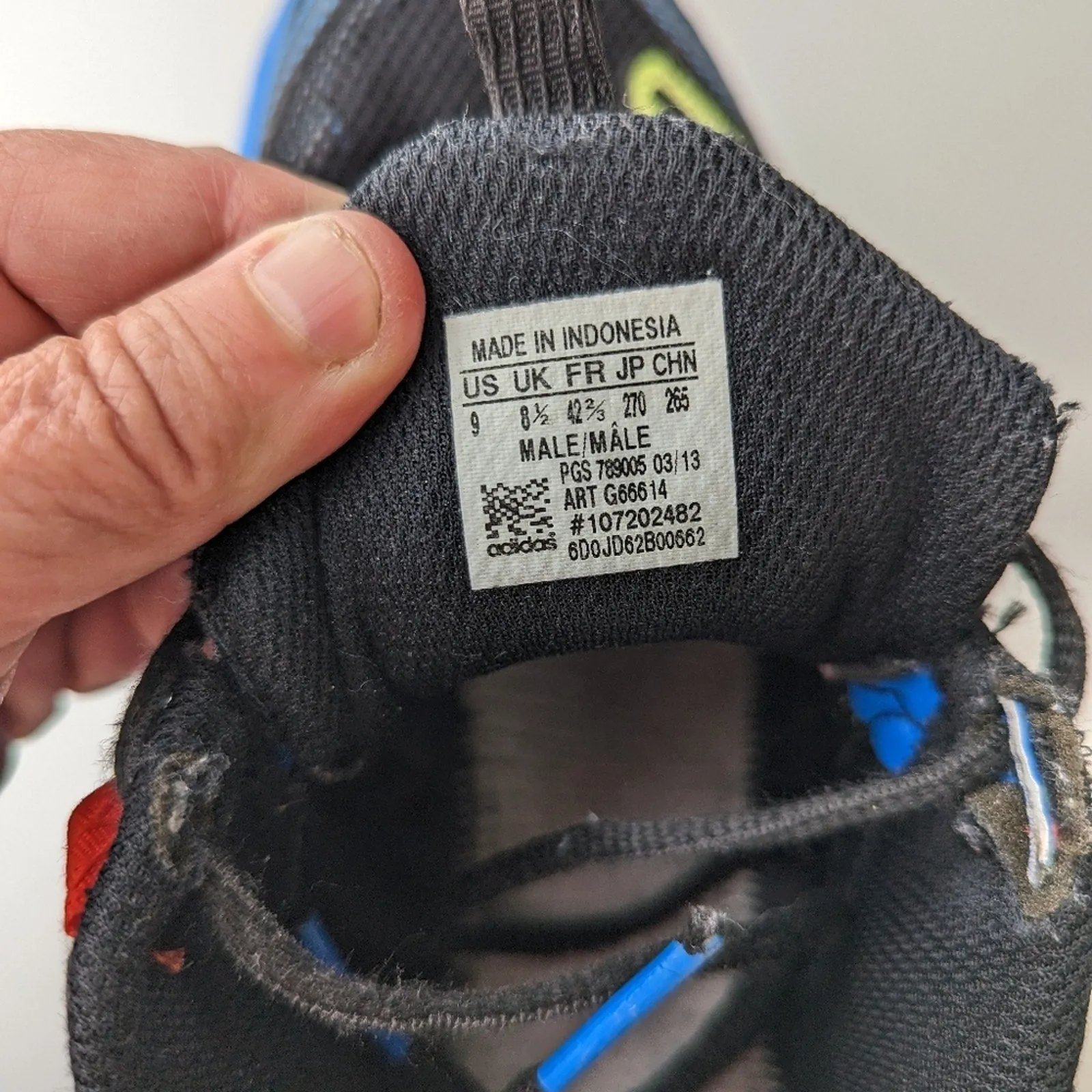 Adidas Vigor 3 Trail Running Sneakers - 9