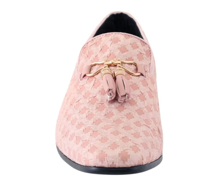 Amali Elegant Tassel Shoes For Men Quilted Design