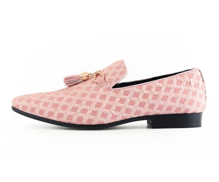Amali Elegant Tassel Shoes For Men Quilted Design
