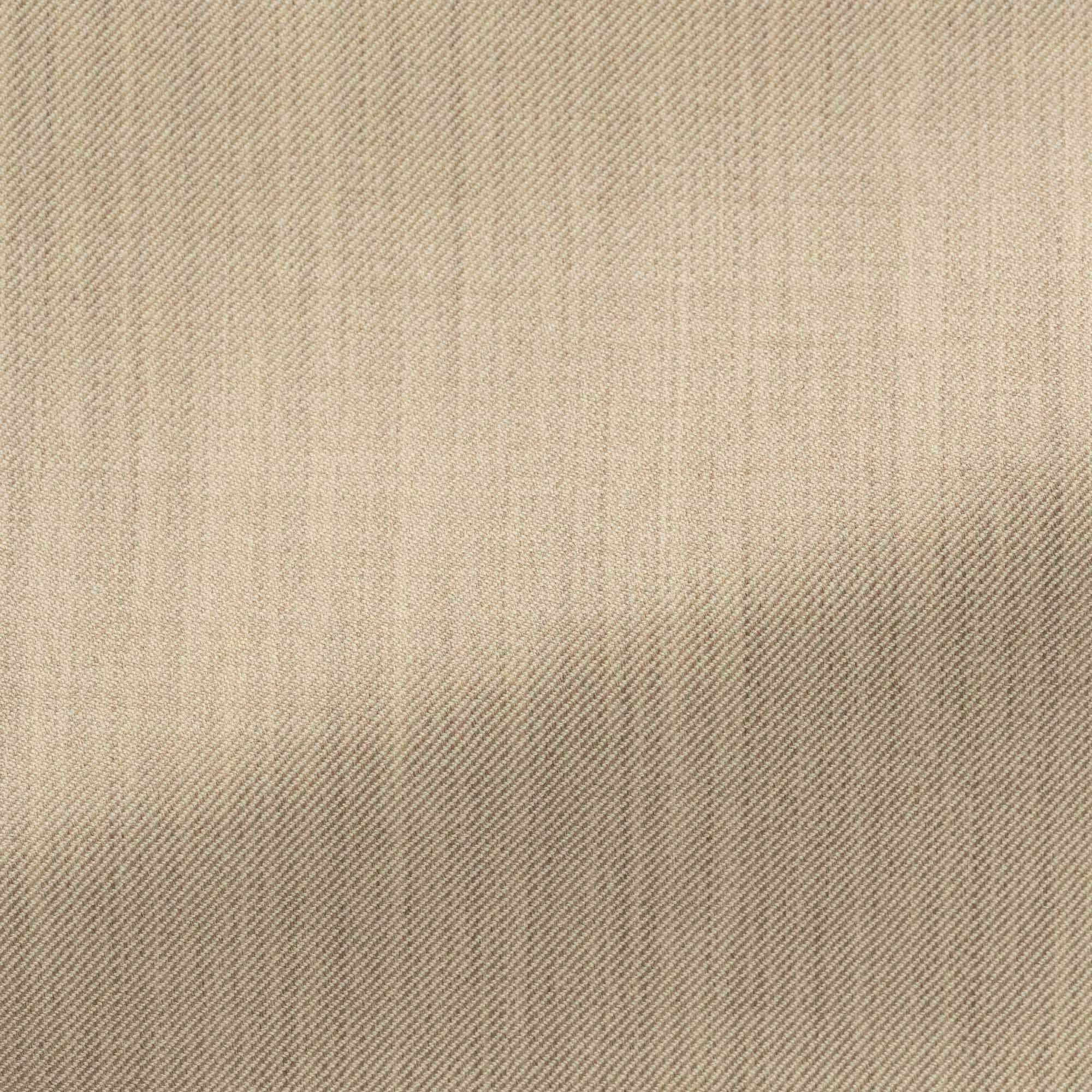 Angelico 365 Doppio Ritorto S130 Merino Wool Twill Sand Mélange