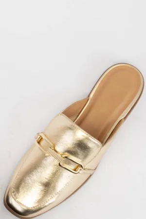 Better In Gold Mule Flats