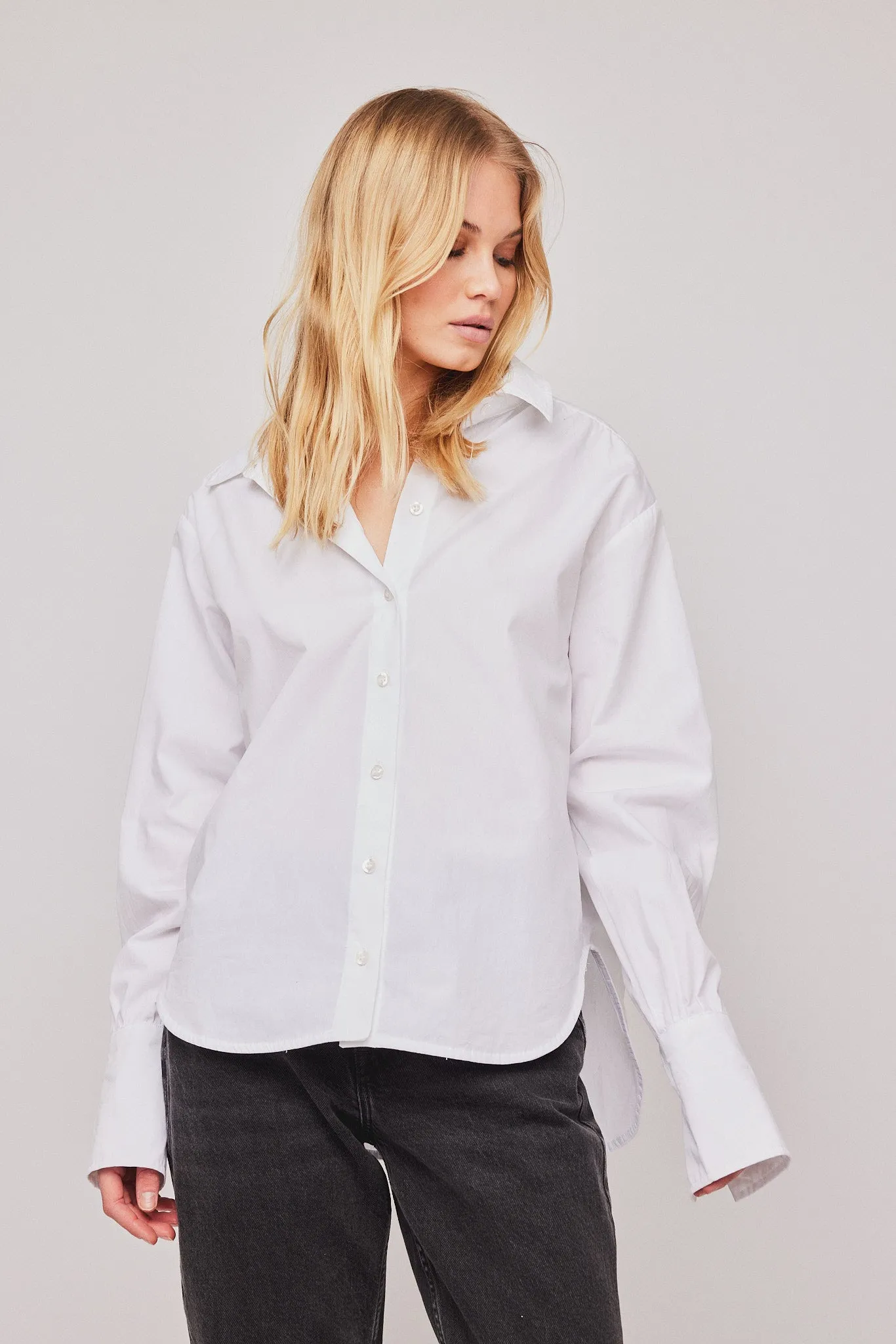 Bleeker Logo Shirt - Optical white