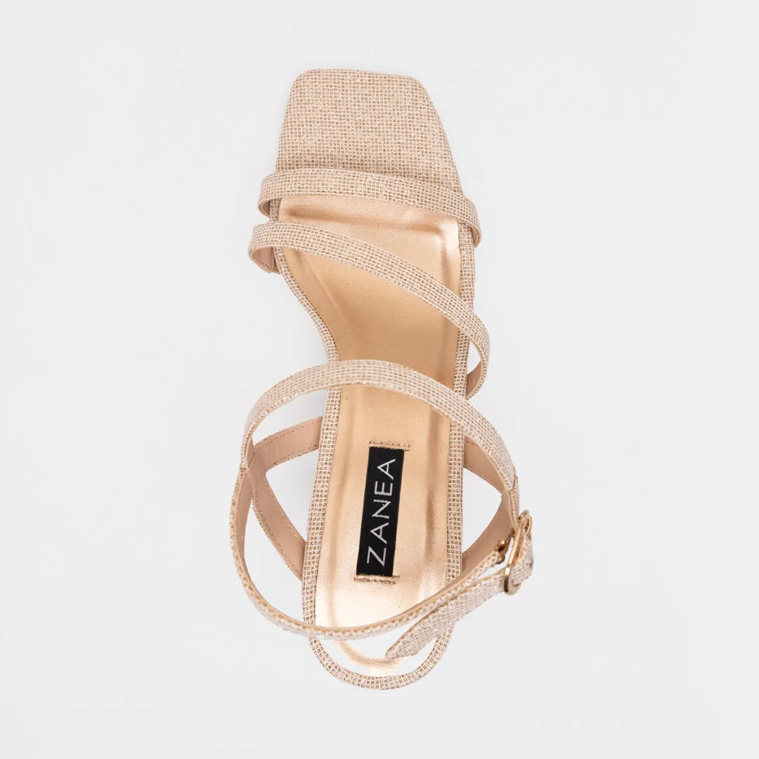 Brooklyn Sandals (Beige)