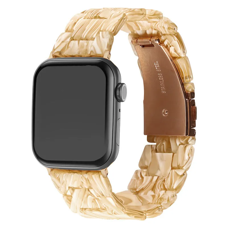 Ceramic Resin Color Permeable applewatch strap W28TCSZ803