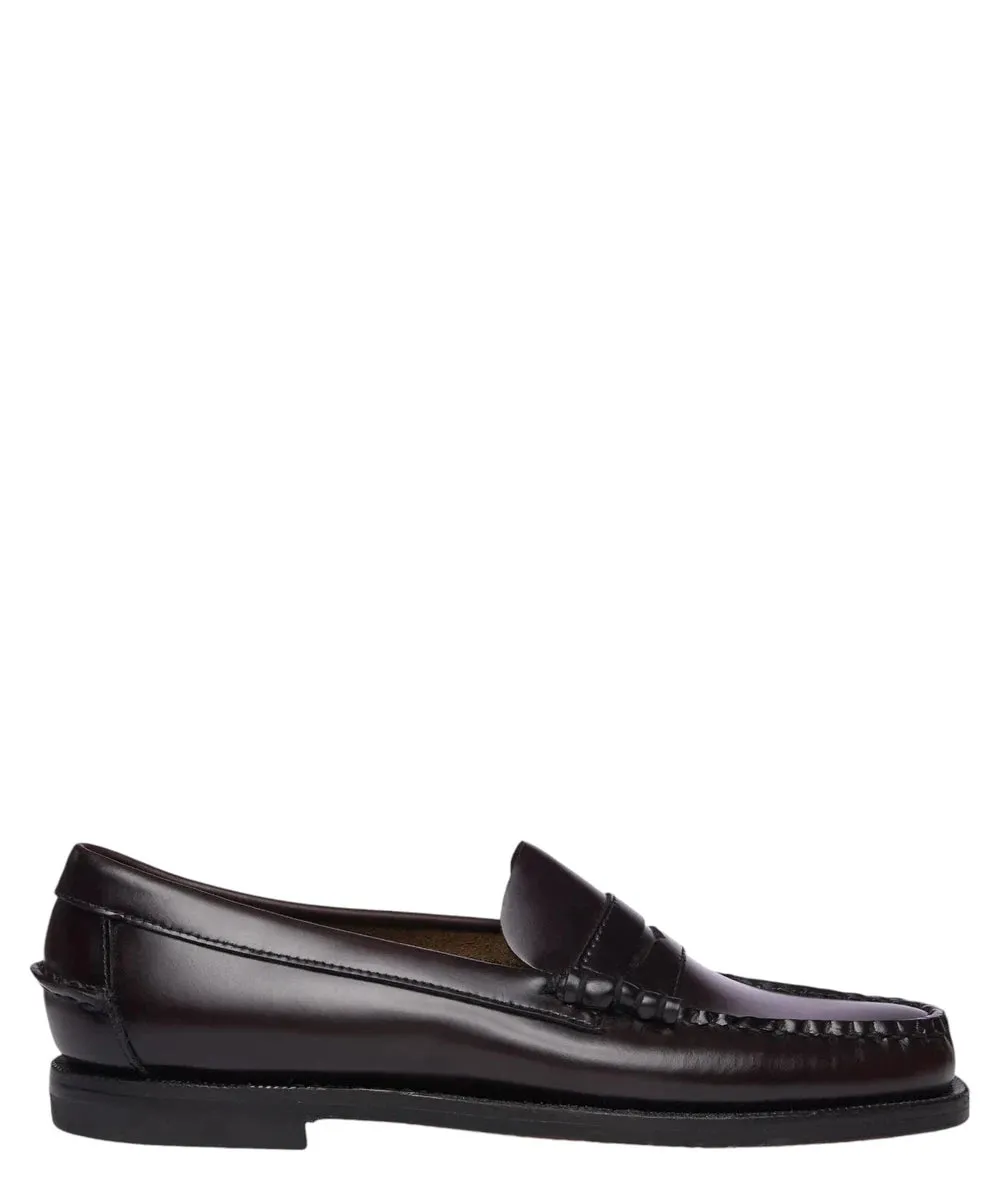 Classic Dan Woman - Mocassino Penny Loafer in Pelle Pieno Fiore