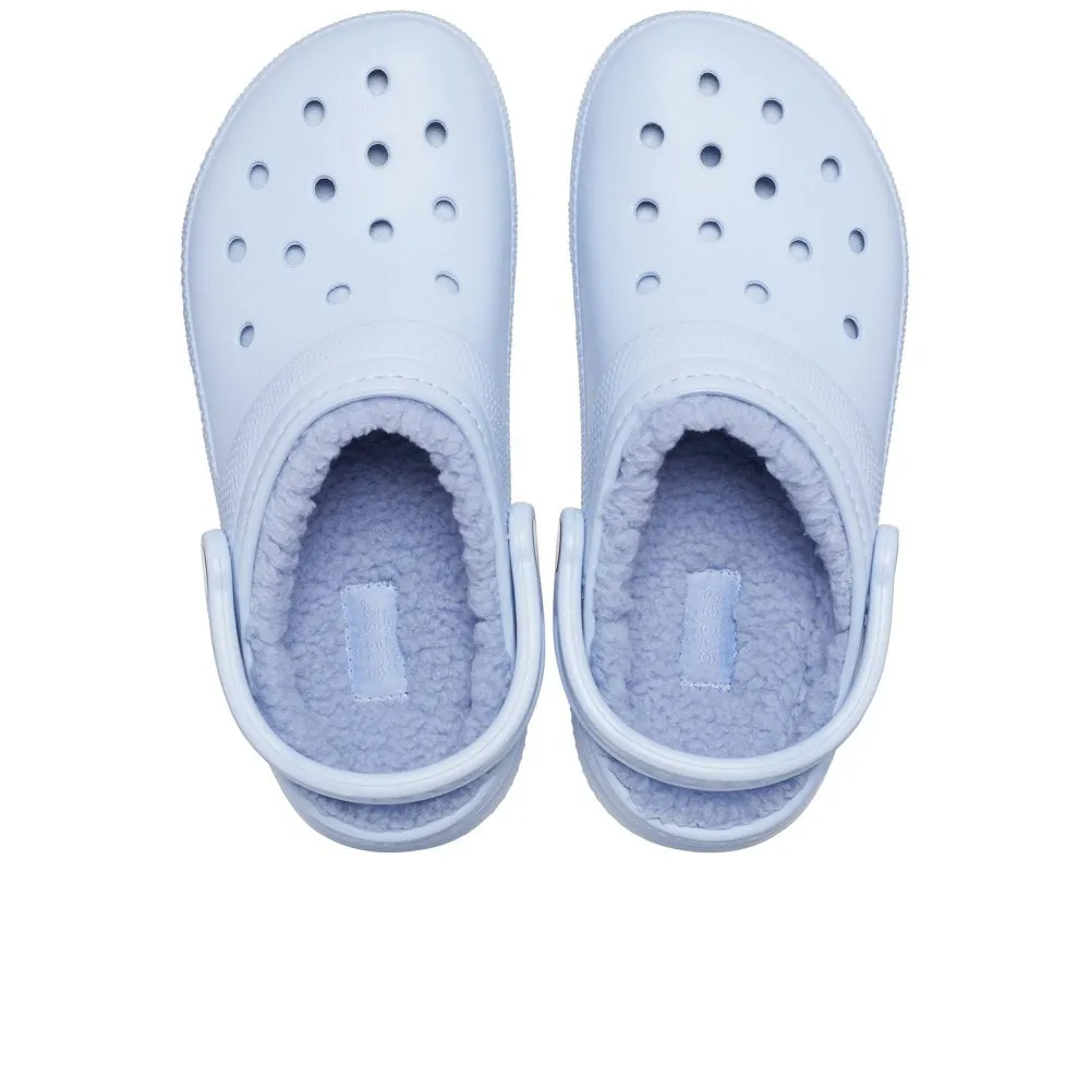 Crocs 203591 BLUE CALCITE Lined Classic Clog 203591-4NS