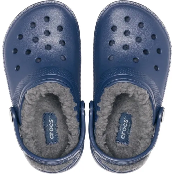Crocs  NAVY Charcoal lined clog 207010-060