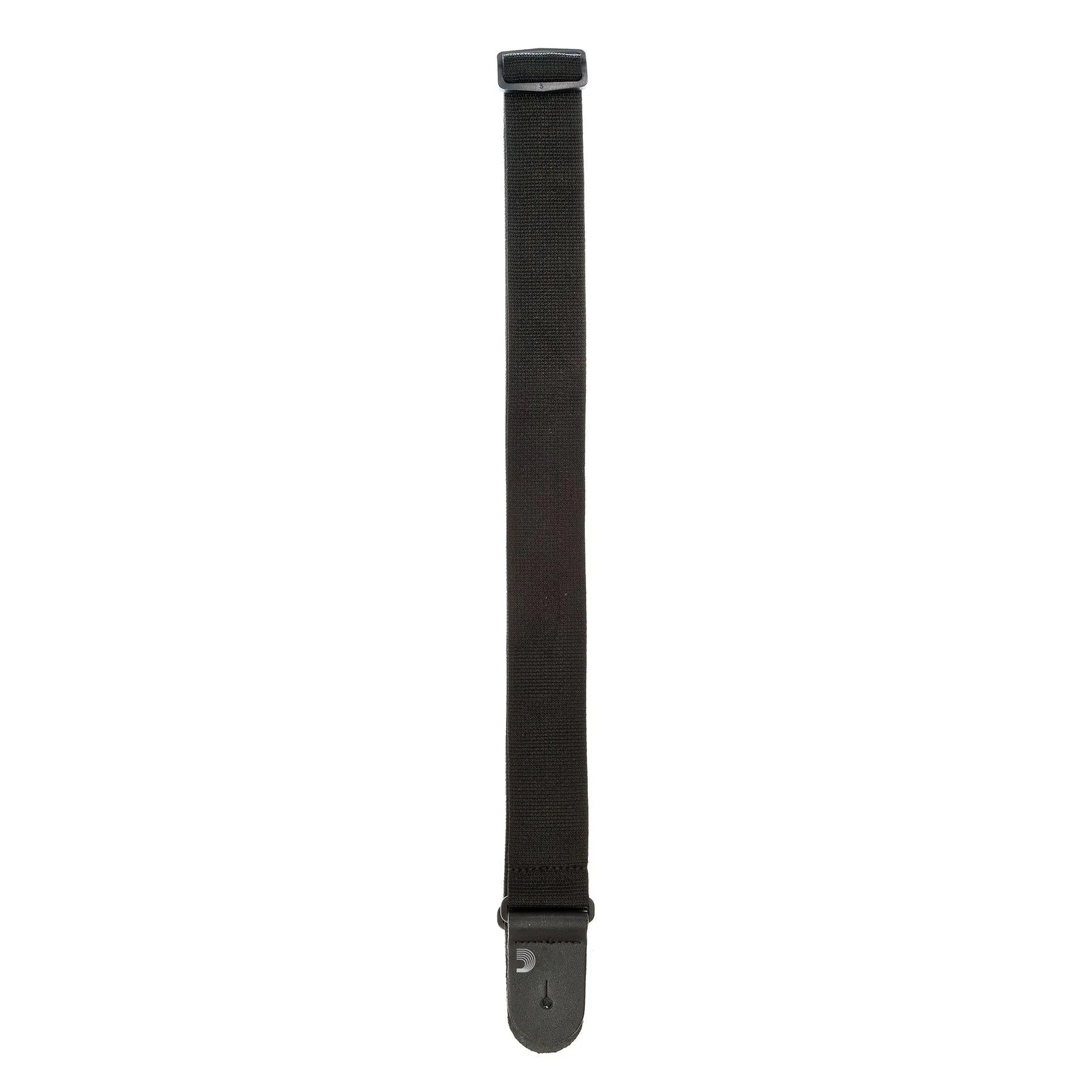 Daddario Polypro Guitar Strap with Leather Ends, Black