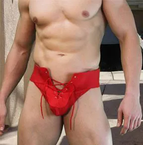 Discover the Odysseus Roman Tie Jock - A Sophisticated and Cozy Men's Undergarment - By NDS Wear