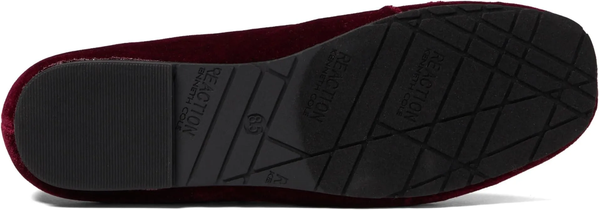 Eimar Kenneth Cole Reaction Ballet Flats, Burgundy Velvet