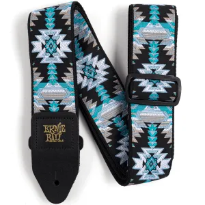 Ernie Ball P04609 Classic Jacquard Guitar Strap, Albuquerque Blue