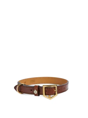 Fitzroy Dog Collar - Tan Leather