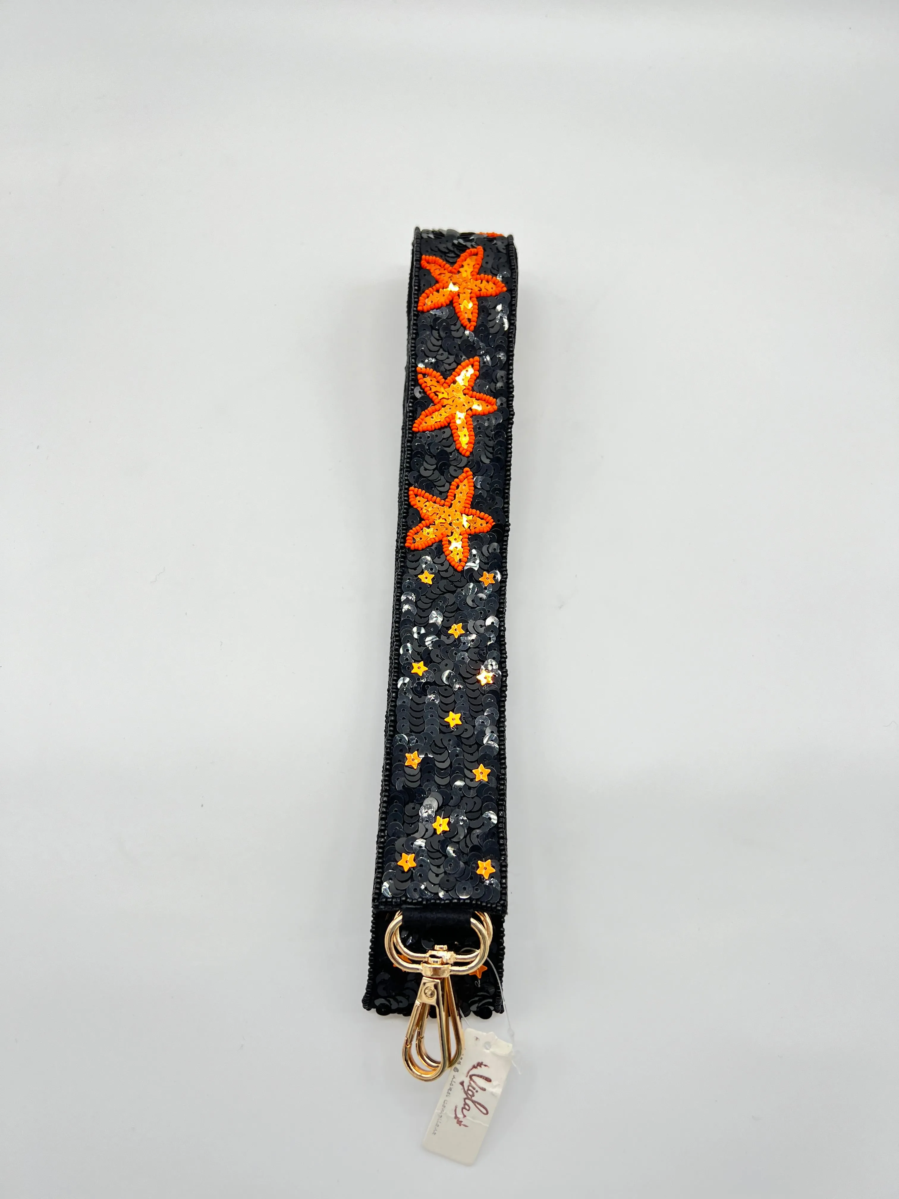 Game Day Stars Purse Strap Sequin