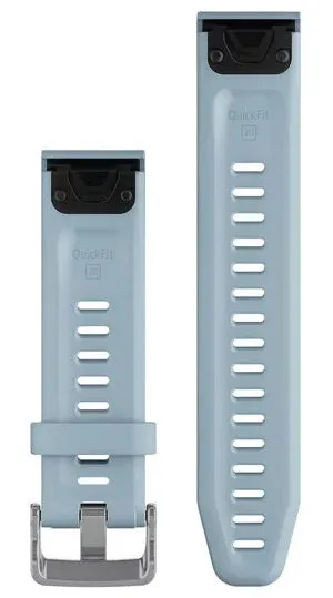Garmin Watch Bands QuickFit 20 Seafoam Blue Silicone