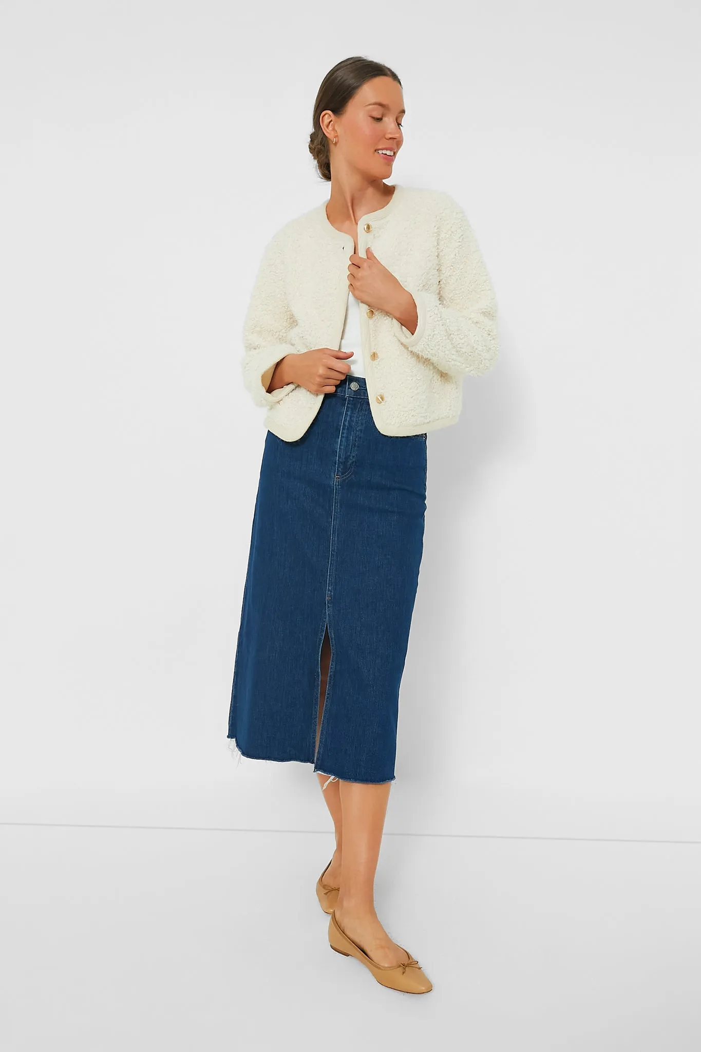 Ink Daisy Skirt