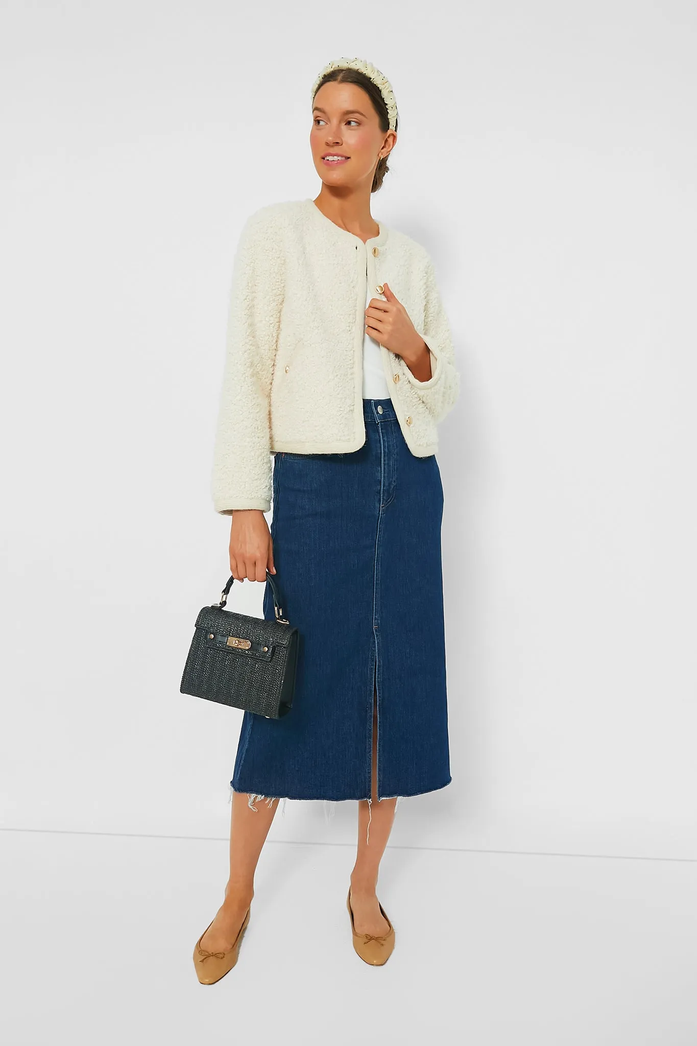 Ink Daisy Skirt