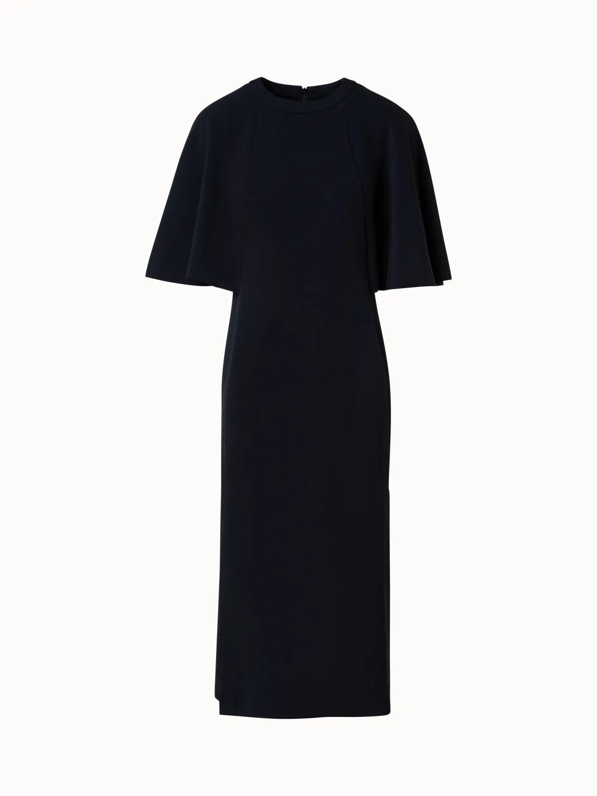 Jersey-Midikleid mit Kimono-Ärmeln