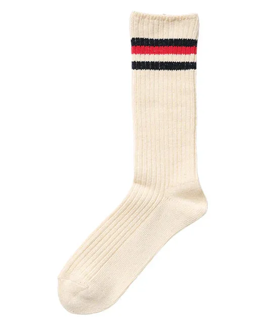 Kamakura Vintage Ivy Socks - Red