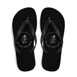 Let your soul glow Flip-Flops
