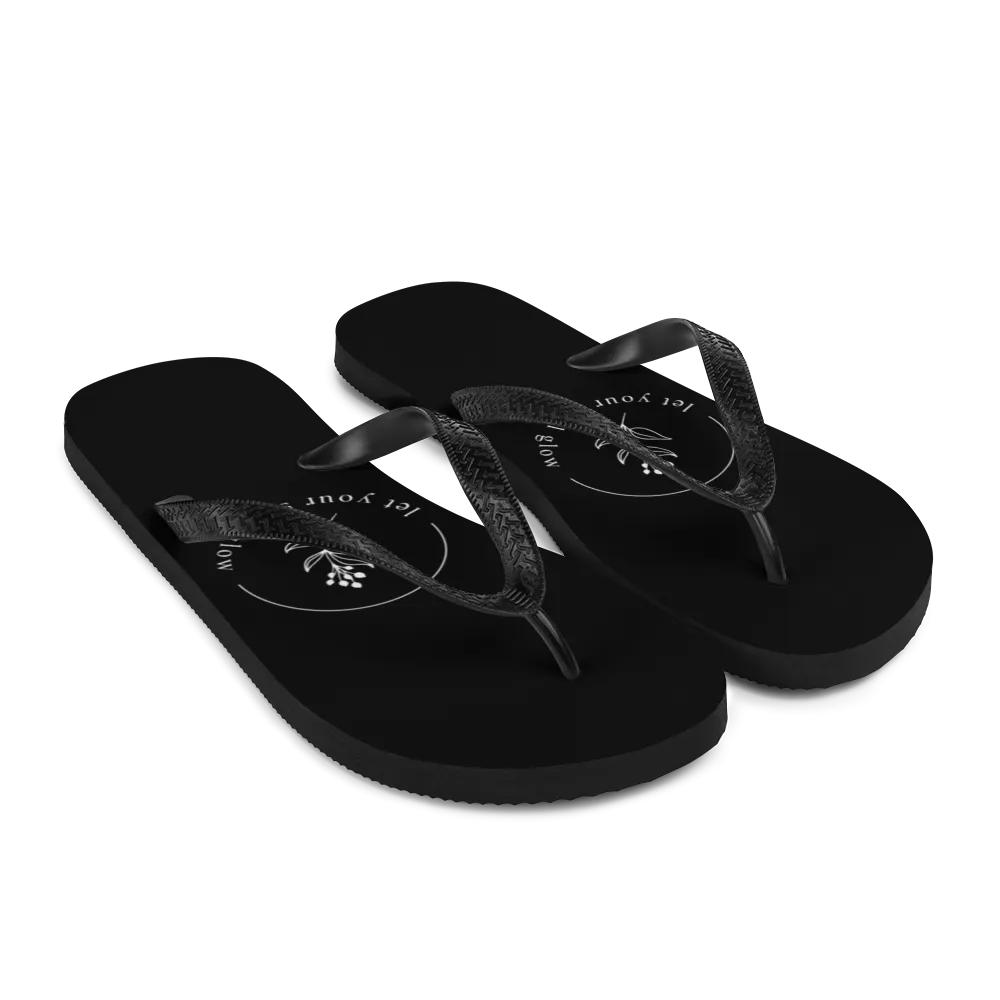 Let your soul glow Flip-Flops