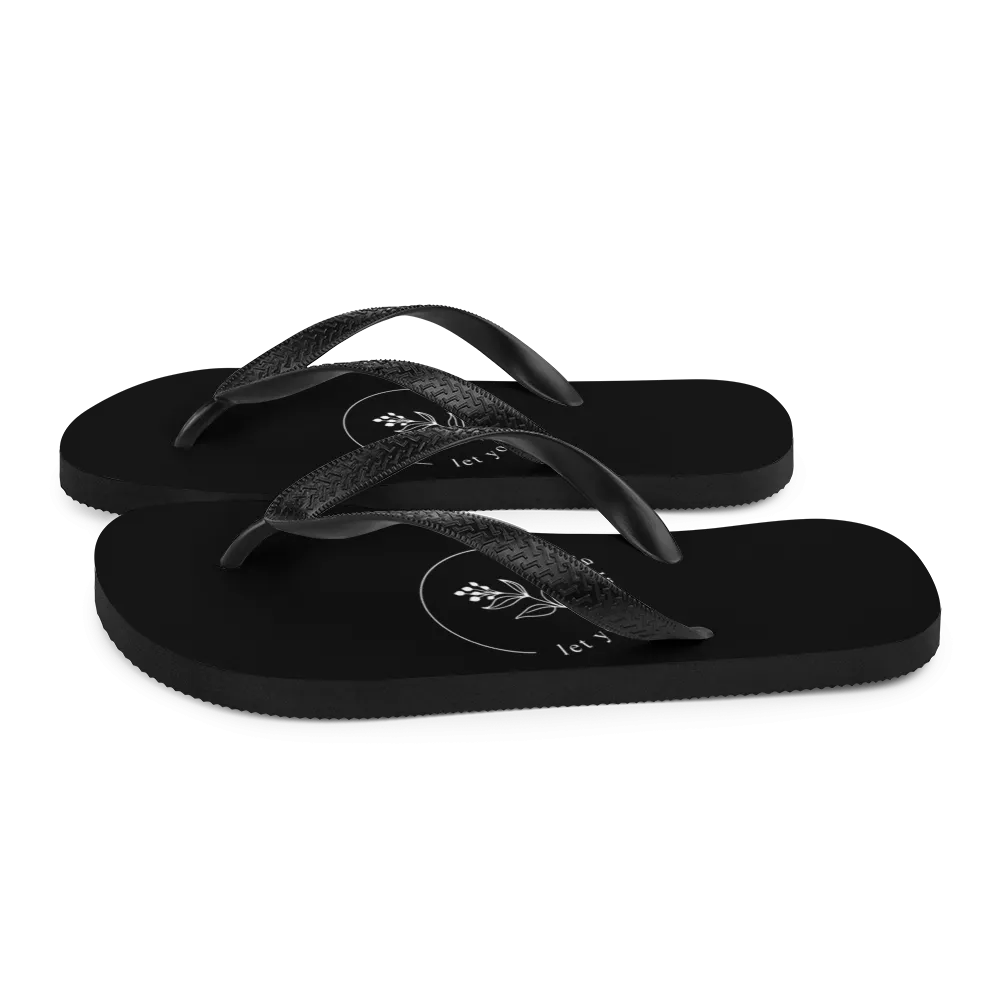 Let your soul glow Flip-Flops