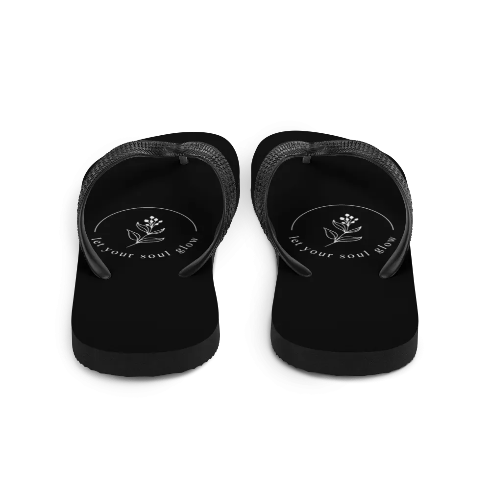 Let your soul glow Flip-Flops