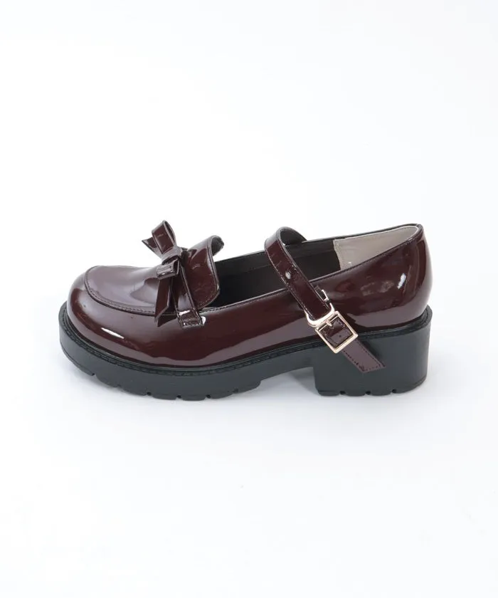 Loafers Pumps with Ribbon
