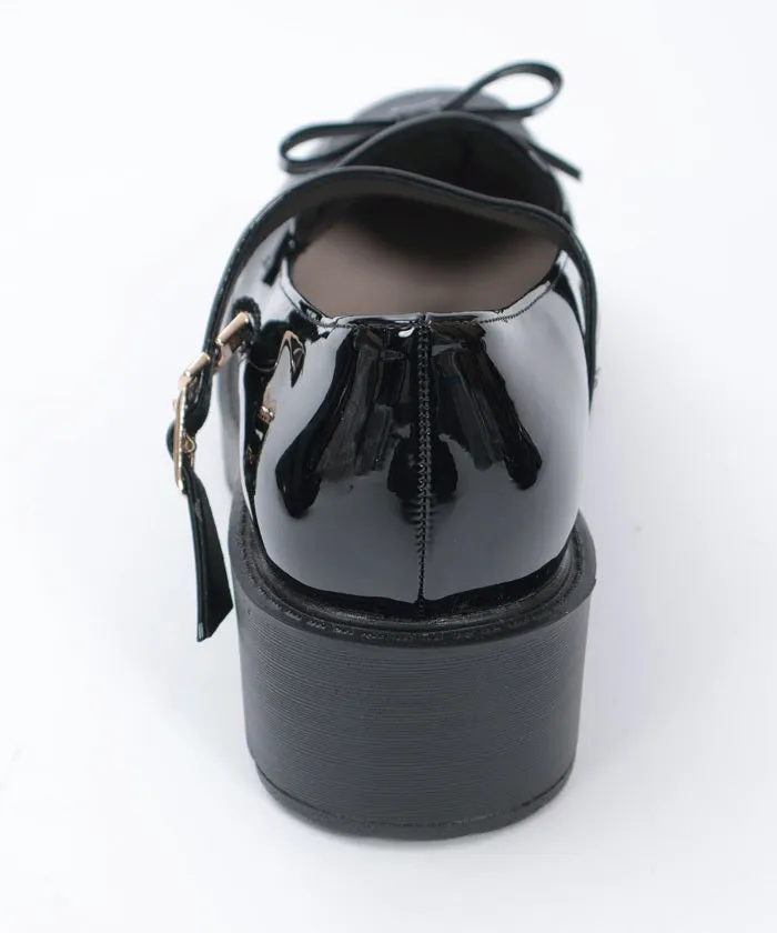 Loafers Pumps with Ribbon