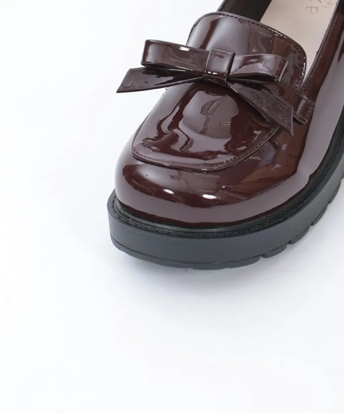 Loafers Pumps with Ribbon