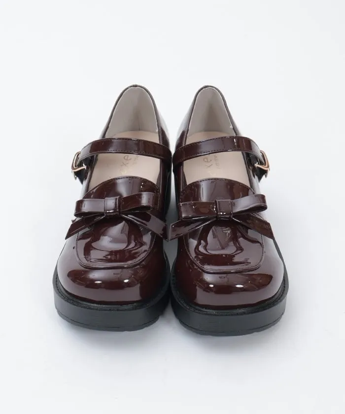 Loafers Pumps with Ribbon