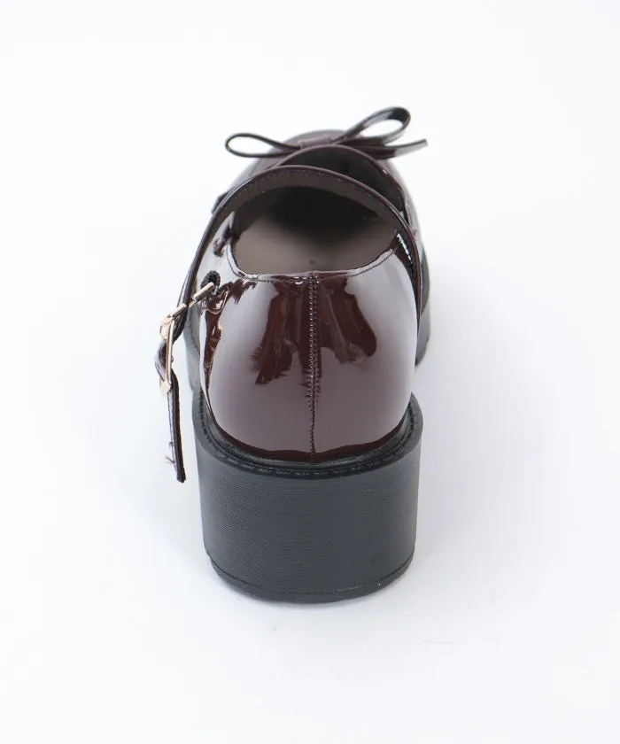 Loafers Pumps with Ribbon