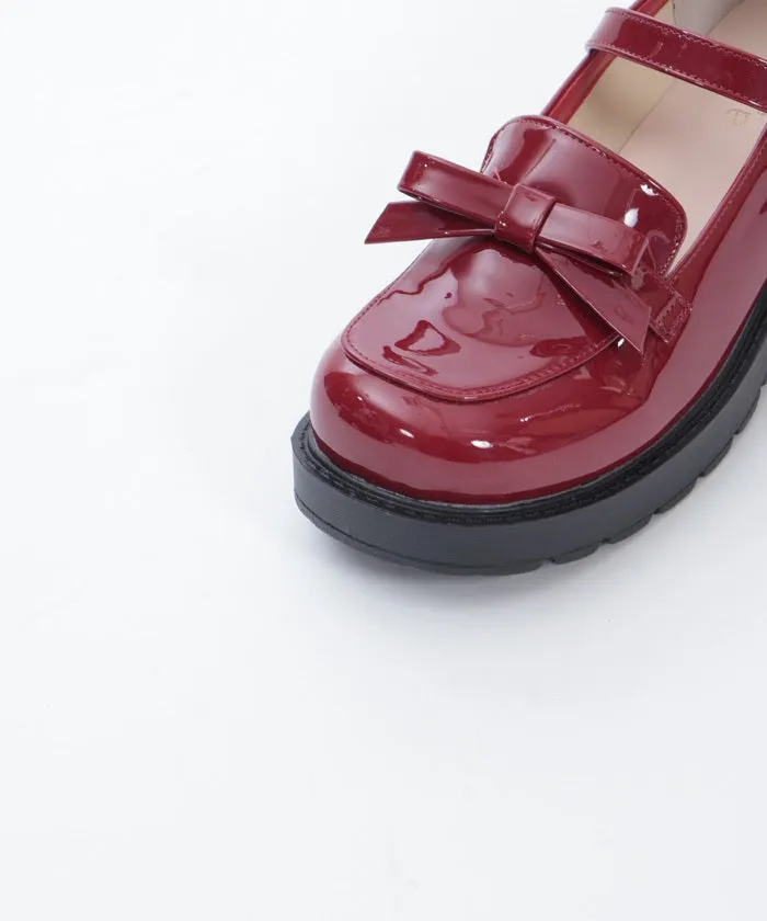Loafers Pumps with Ribbon