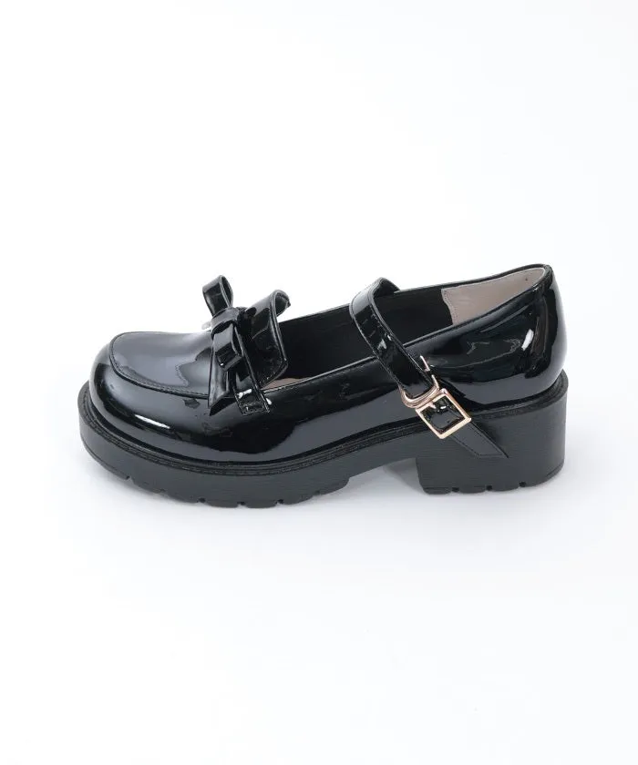 Loafers Pumps with Ribbon