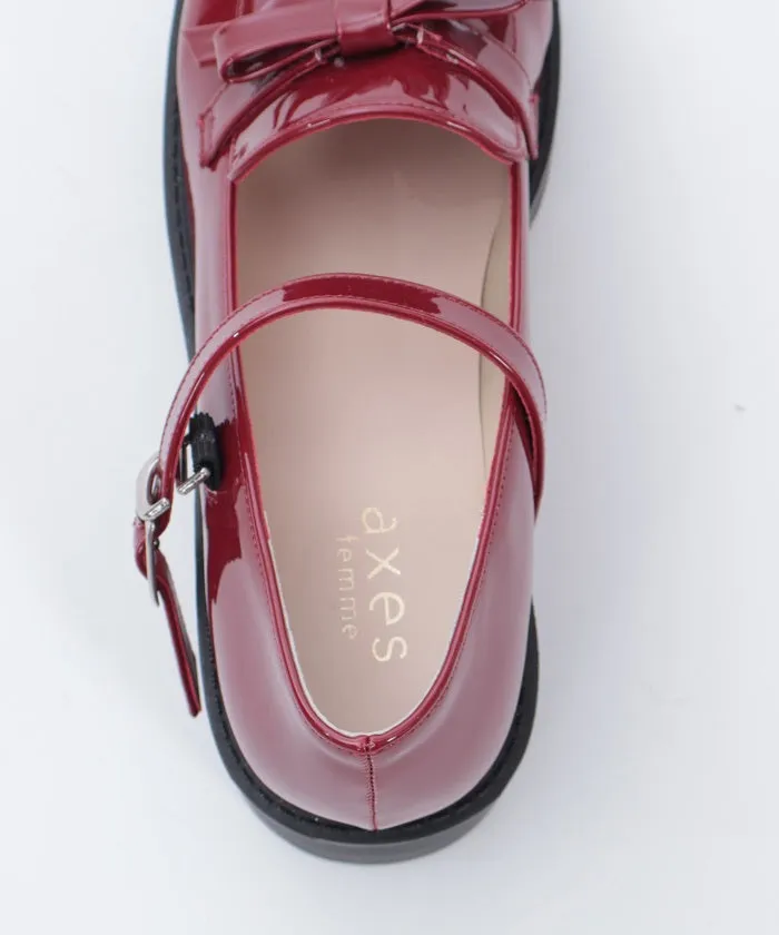 Loafers Pumps with Ribbon