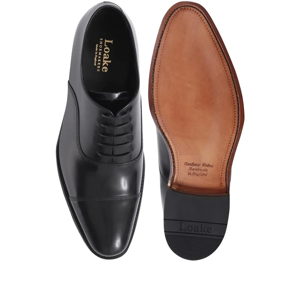 Loake Leather Goodyear Welted Oxfords - SMITH 3 / 27234189