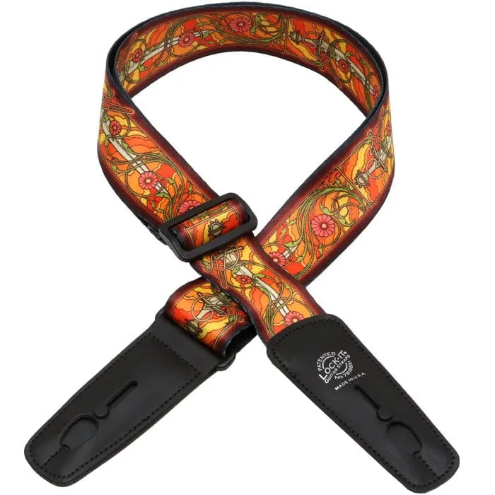 Lock-It Straps Mythical Swords Guitar Strap