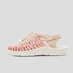 Loom Sandal Women White Pink