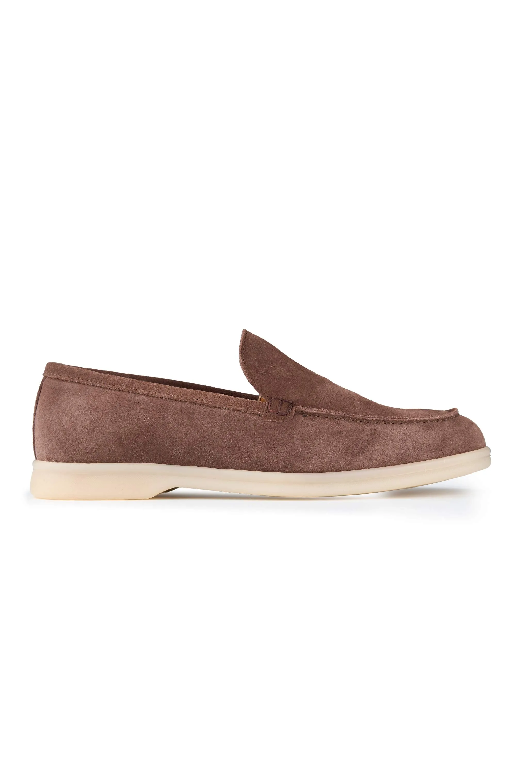 Low Suede Loafers
