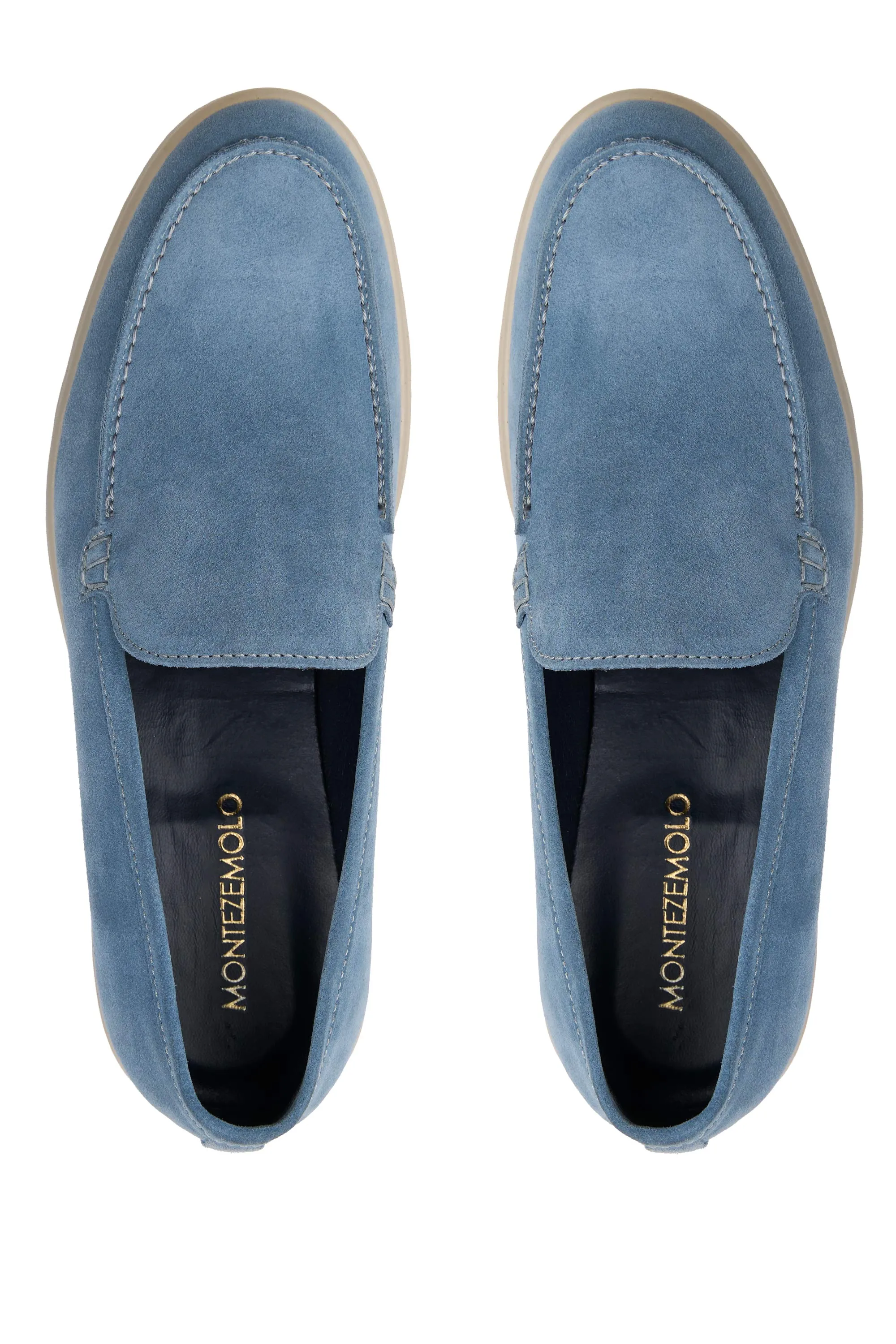 Low Suede Loafers