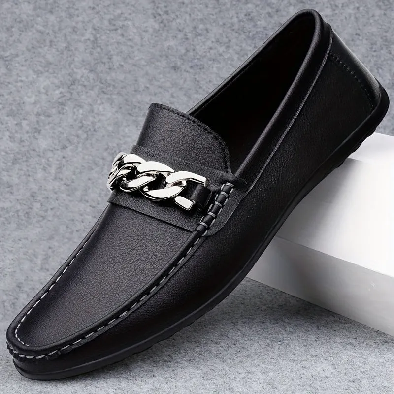 Men's Chic Penny Loafers For Night Walk | Black Or White