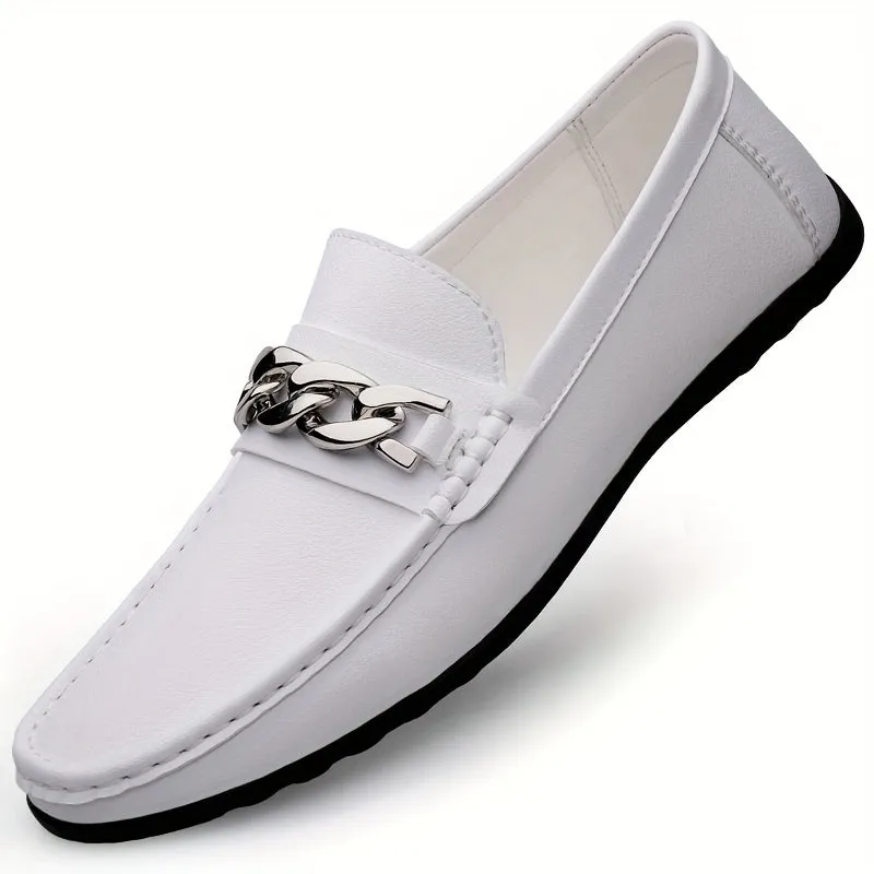 Men's Chic Penny Loafers For Night Walk | Black Or White