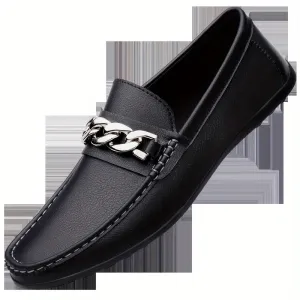 Men's Chic Penny Loafers For Night Walk | Black Or White