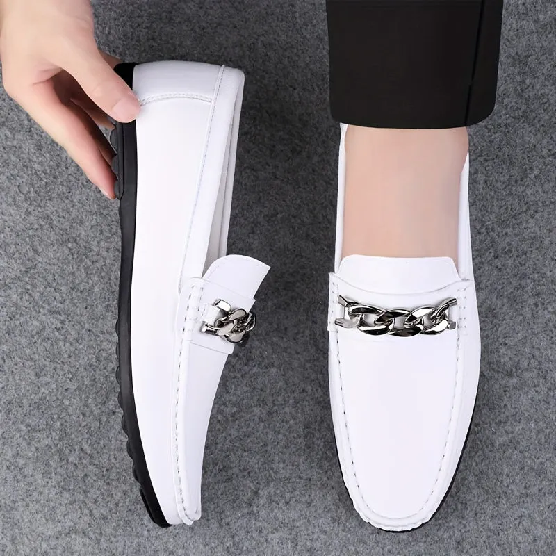 Men's Chic Penny Loafers For Night Walk | Black Or White