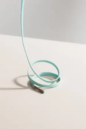 Mint Green | Flat Waxed Shoelaces