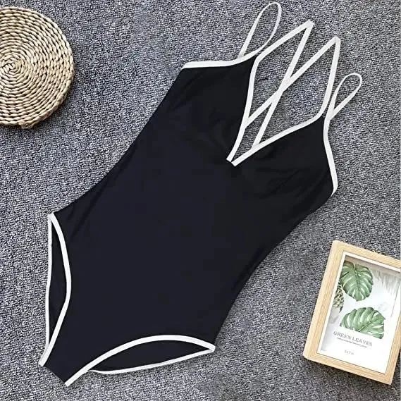 Padded Spaghetti Strap Swimwear for Women - Stylish Comfort & Support