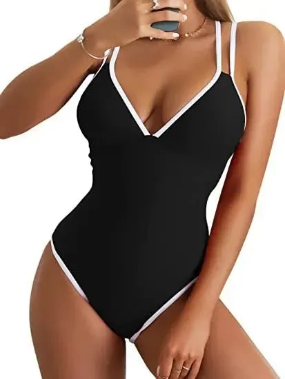 Padded Spaghetti Strap Swimwear for Women - Stylish Comfort & Support