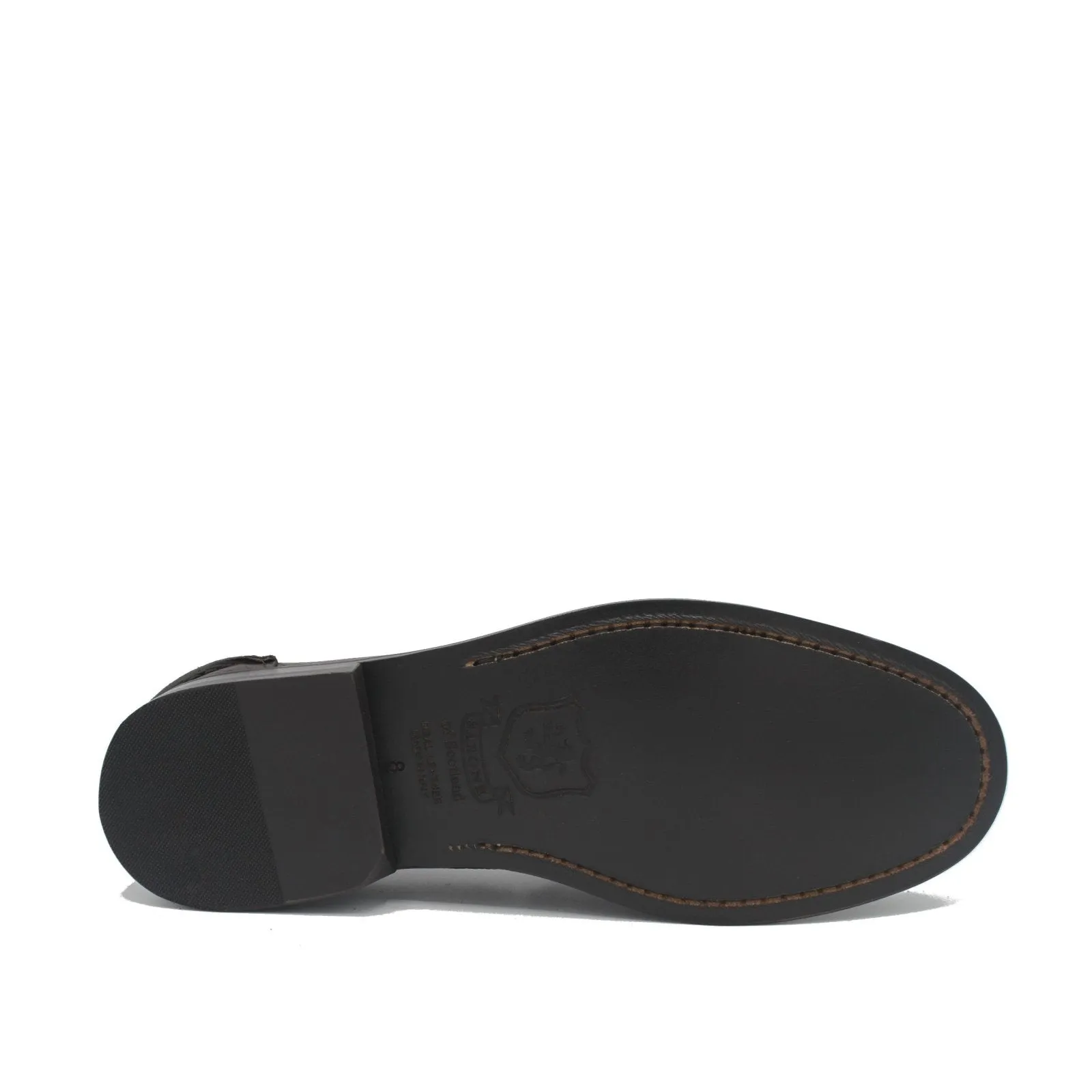 PENNY LOAFER BLACK GRAIN
