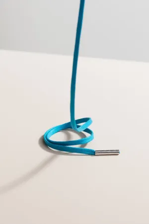 Petrol Blue | Flat Waxed Shoelaces