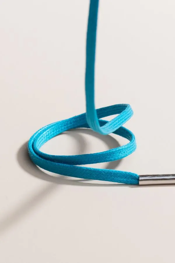 Petrol Blue | Flat Waxed Shoelaces