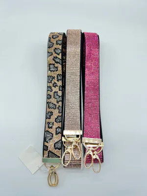 Rhinestone Purse Straps